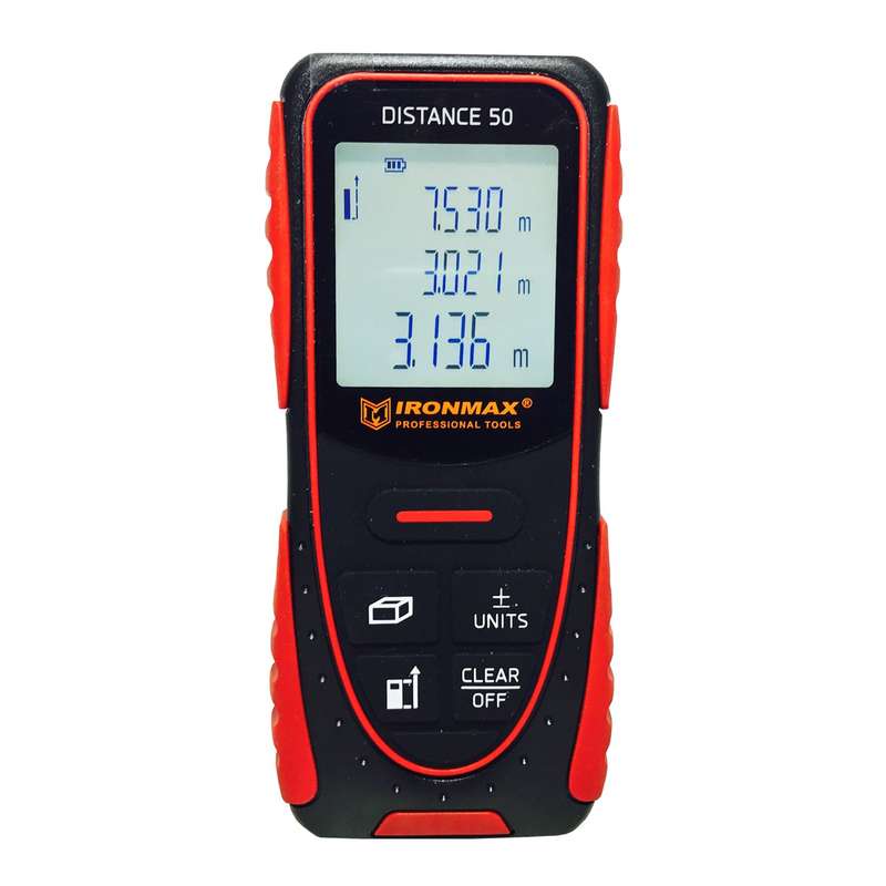 متر لیزری آیرون مکس مدل IM-D50 متر لیزری آیرون مکس مدل IM-D50