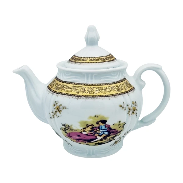 قوری مدل ترمه کد 11234xgol گنجایش 900 میلی لیتر