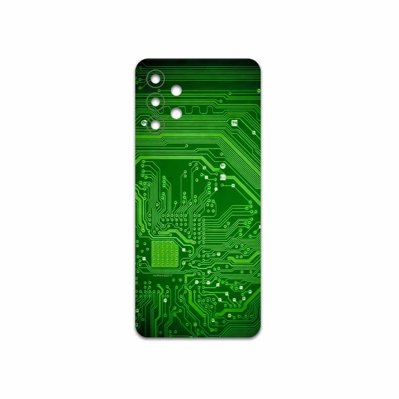 برچسب پوششی ماهوت مدل Green Printed Circuit Board مناسب برای گوشی موبایل سامسونگ Galaxy A32 4G