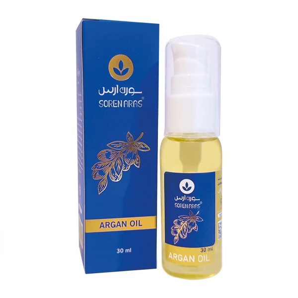 روغن مو سورن ارس مدل آرگان مناسب برای انواع مو حجم 30 میلی لیتر