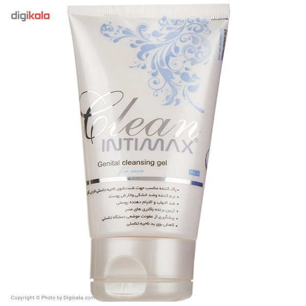 ژل بهداشتی آقایان اینتی مکس کلین حجم 150 میلی لیتر