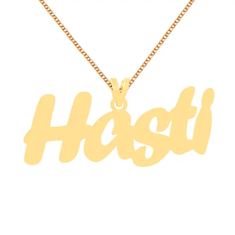 گردنبند طلا 18 عیار زنانه کرابو طرح هستی مدل Kr70222