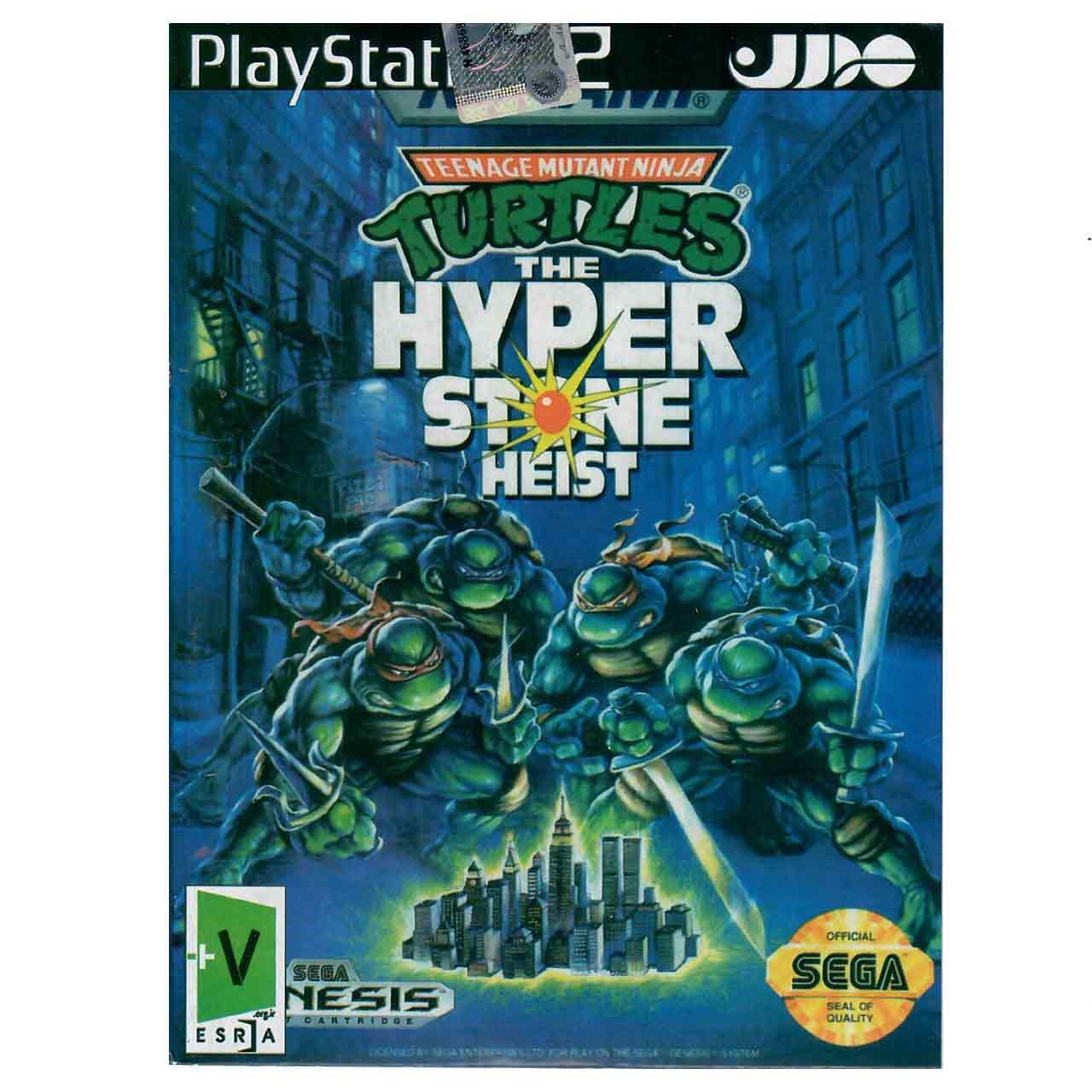 بازی Turtles The Hyper Stone Heist مخصوص PS2