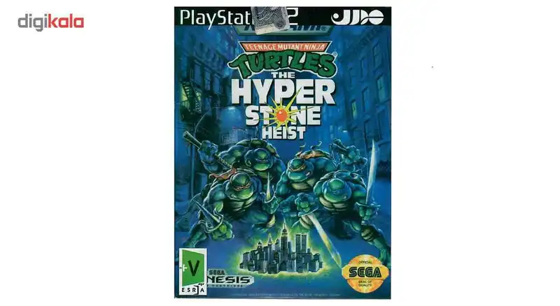 بازی Turtles The Hyper Stone Heist مخصوص PS2
