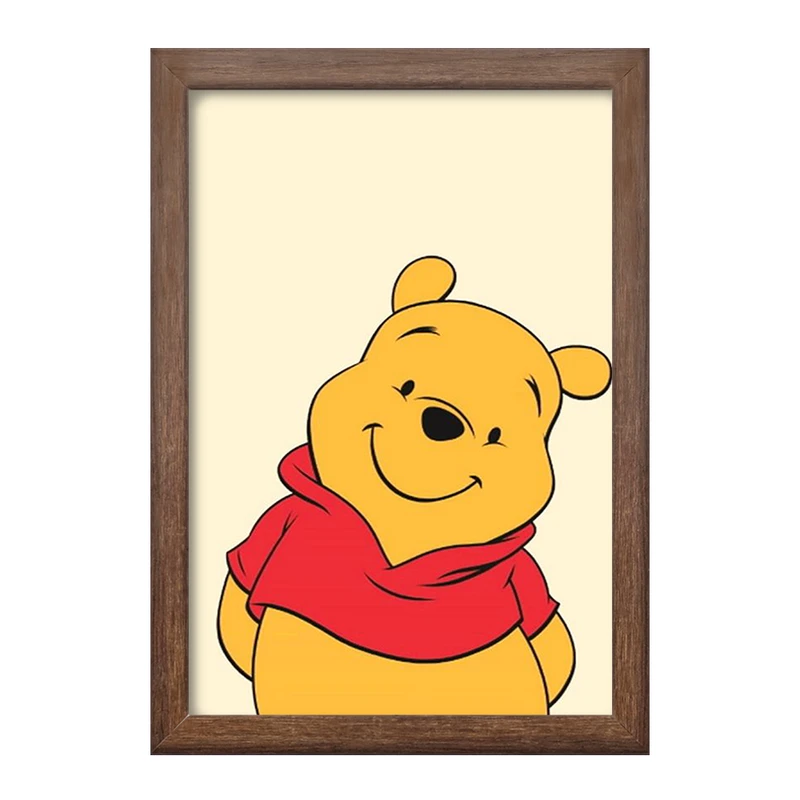 تابلو خندالو طرح خرس پو Winnie The Pooh  کد 1596