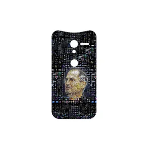 MAHOOT Collage of Steve Jobs 2 Cover Sticker for Motorola Moto X