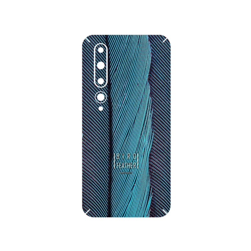 برچسب پوششی ماهوت مدل Turquoise feathers مناسب برای گوشی موبایل شیائومی Mi 10 5G
