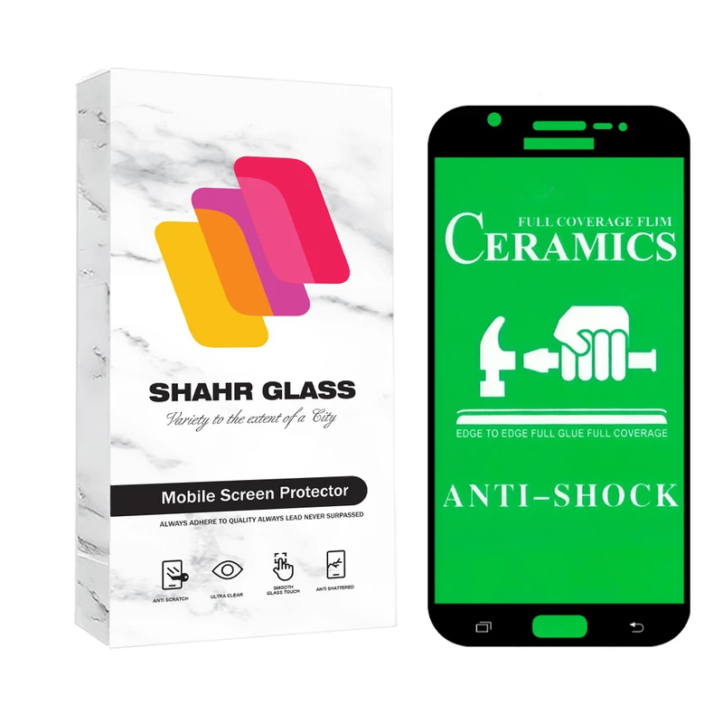 محافظ صفحه نمایش شهر گلس مدل CERCLRSH مناسب برای گوشی موبایل سامسونگ Galaxy J7 2016 / J710