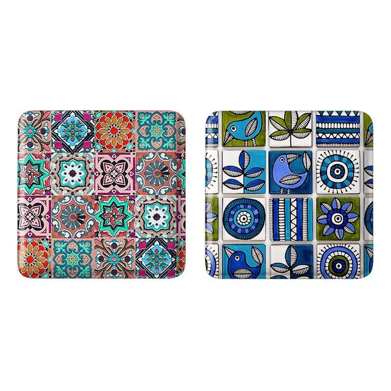 مگنت خندالو مدل کاشی کد 21932194 مجموعه 2 عددی