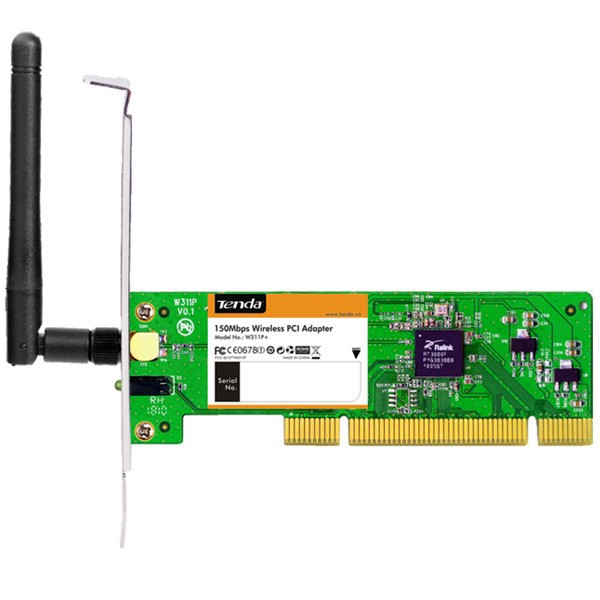 کارت شبکه بی‌سیم و PCI Express تندا مدل W311P Plus