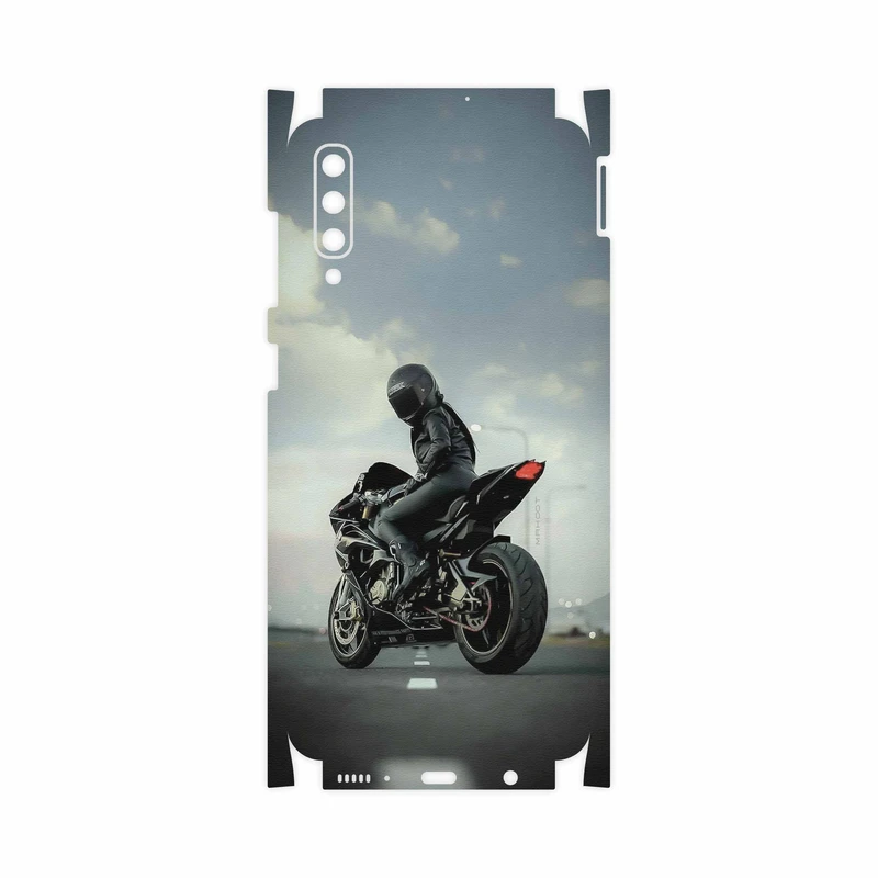 برچسب پوششی ماهوت مدل Motorcycling-FullSkin مناسب برای گوشی موبایل سامسونگ Galaxy A50