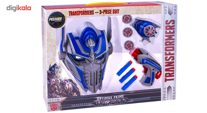 ست تفنگ ماسک و مچ بند مدل Transformers