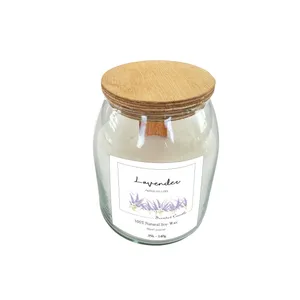 شمع معطر مدل گیاهی لوندر
