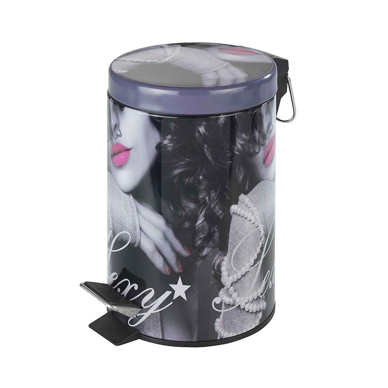 سطل زباله پدالی ونکو مدل Make-up گنجایش 3 لیتر