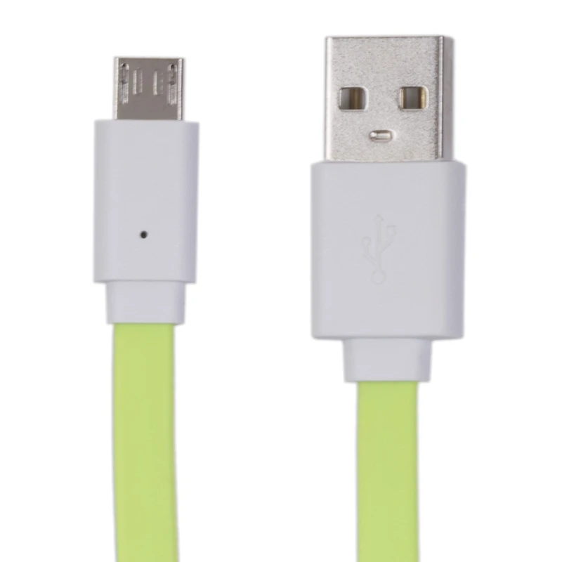 کابل تخت تبدیل USB به microUSB آران مدل B12MU به طول 1.2 متر