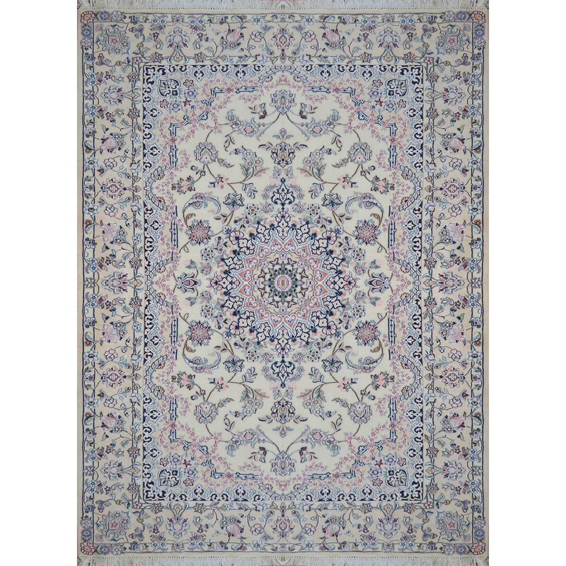 فرش دستبافت چهار متری مدل نایین کد 686