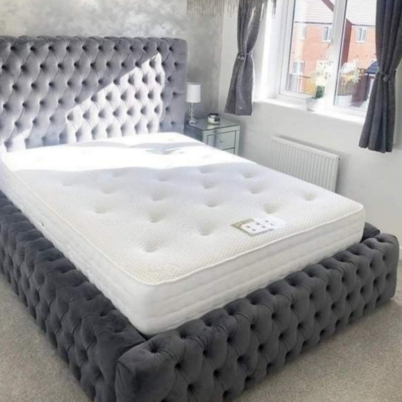 تخت خواب دونفره مدل آیسودا سایز 180×200 سانتی متر تخت خواب دونفره مدل آیسودا سایز 180×200 سانتی متر