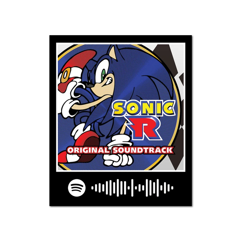 استیکر لپ تاپ مدل موسیقی طرح sonic کد 2027