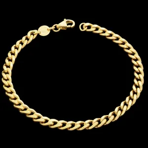 دستبند طلا 18 عیار زنانه الن نار مدل گلستانه کد EN19