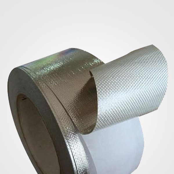 چسب آلومینیوم  مدل نخ دار برزنتی  عرض 5 سانتی متر