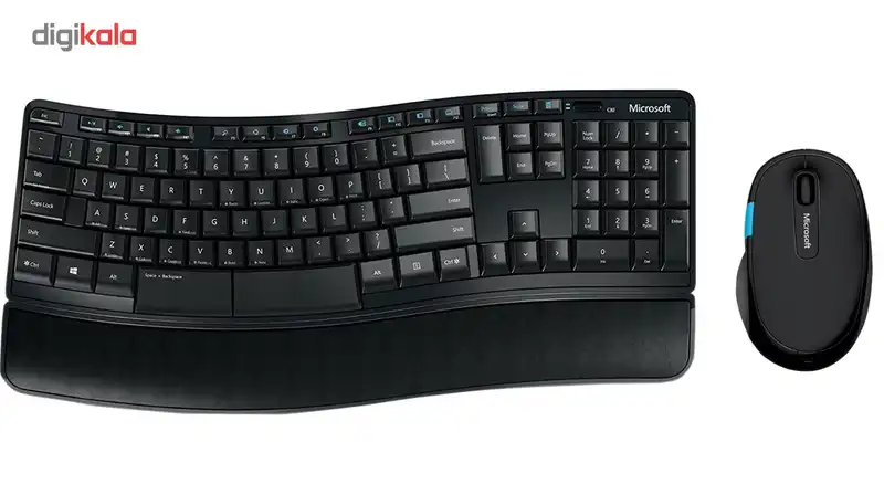کیبورد و ماوس بی سیم مایکروسافت مدل Desktop Sculpt