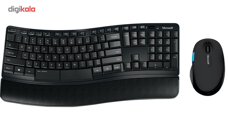 کیبورد و ماوس بی سیم مایکروسافت مدل Desktop Sculpt 1
