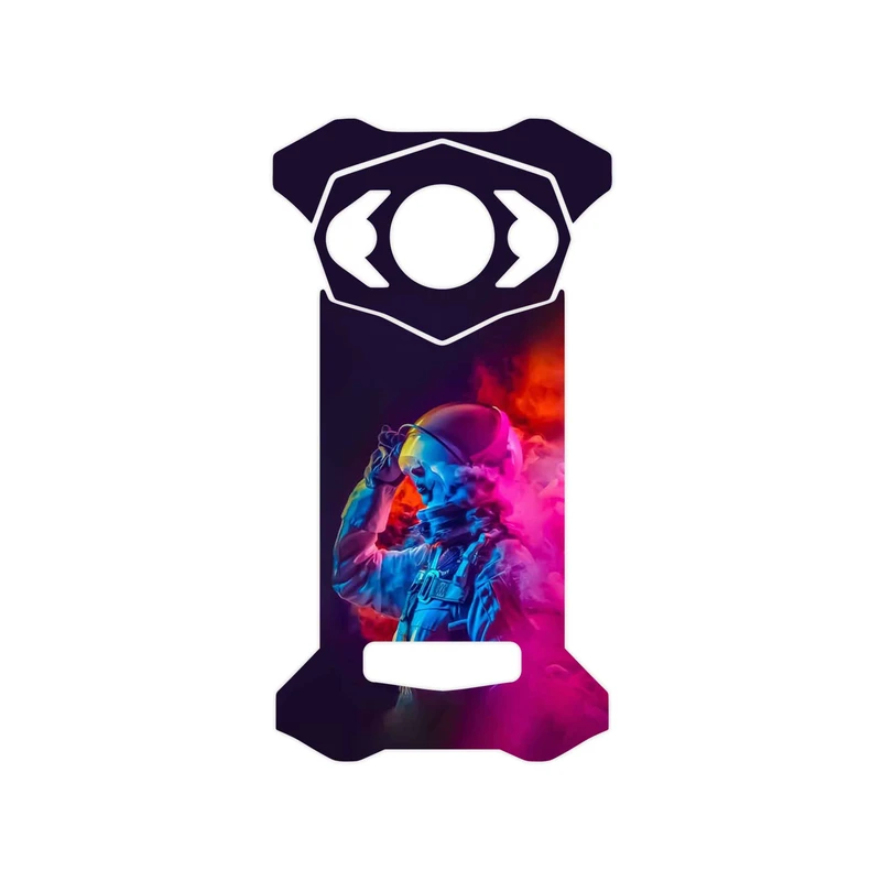 برچسب پوششی ماهوت مدل Smoke Rainbow Digital Art 1 مناسب برای گوشی موبایل دوجی S98 Pro