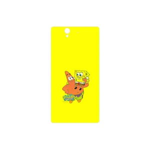 MAHOOT SpongeBob SquarePants Cover Sticker for Sony Xperia X
