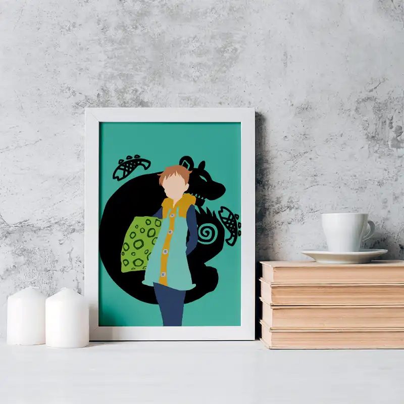 تابلو خندالو مدل کینگ انیمه هفت گناه کبیره کد 17588