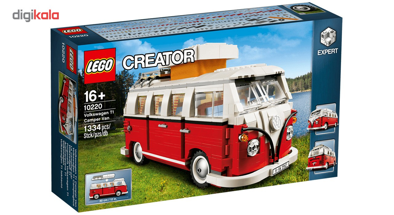 لگو سری Creator مدل Volkswagen T1 Camper Van 10220 Lego