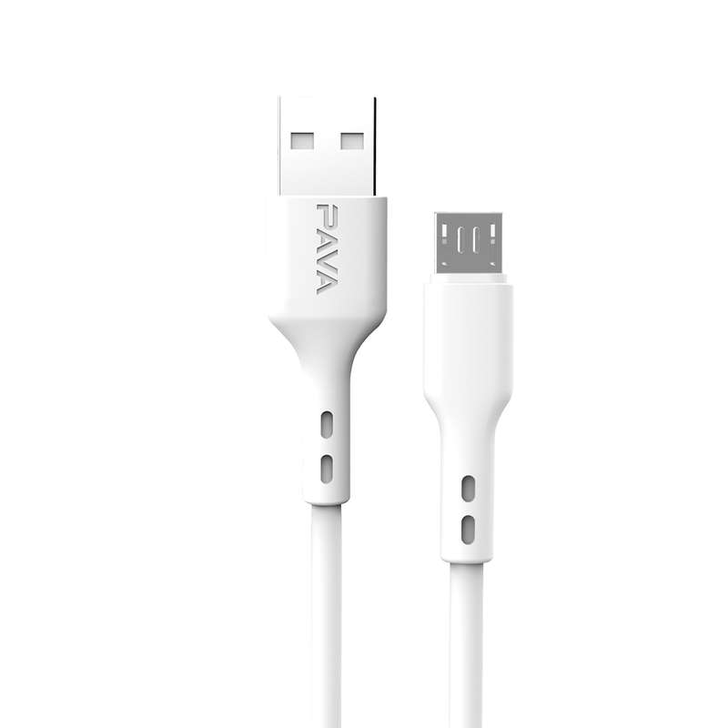 کابل تبدیل USB به MicroUSB پاواریال مدل DC10M طول 2 متر