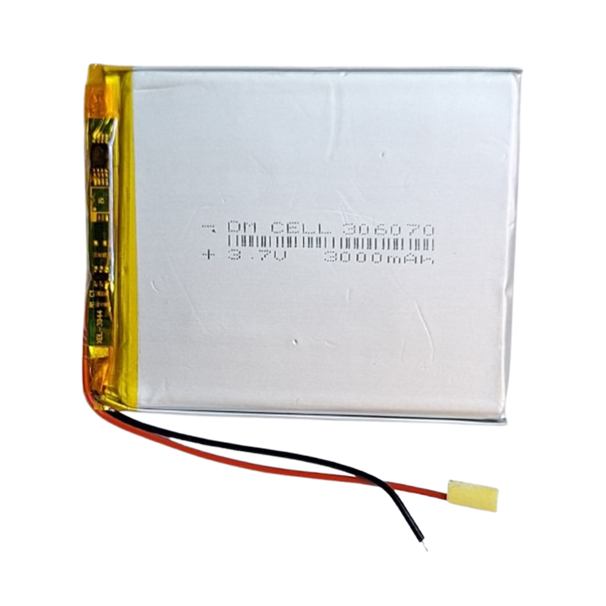 باتری لیتیومی قابل شارژ دی ام سل مدل DM-306070 ظرفیت 3000 میلی‌ آمپر ساعت