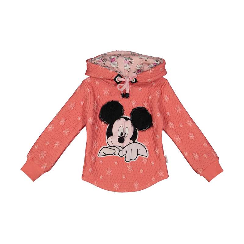 هودی دخترانه کیکی رایکی مدل KBB2635-013