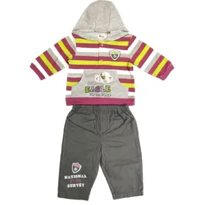 ست هودی و شلوار پسرانه طرح عقاب