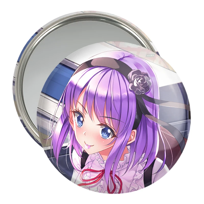 آینه جیبی خندالو مدل شیداره انیمه داگاشی کاشی کد 23390