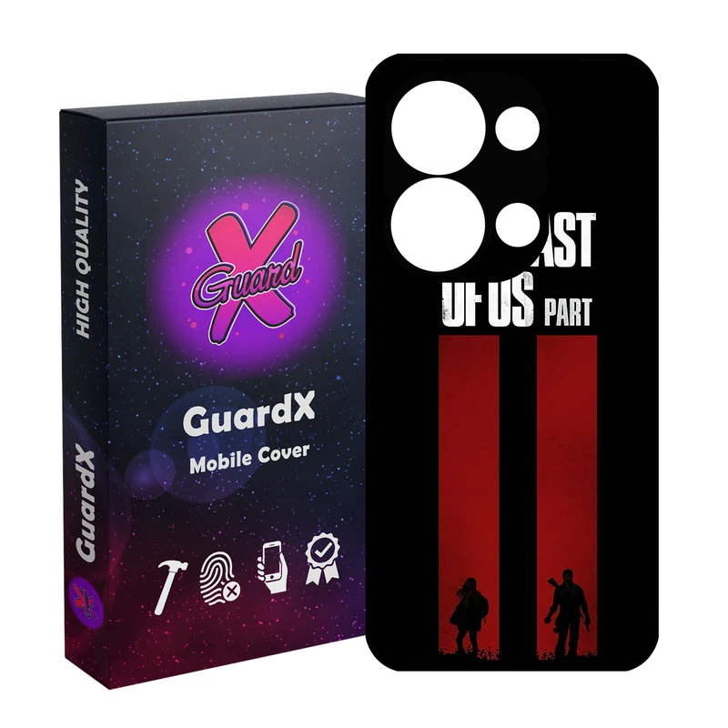 کاور گارد ایکس طرح The Last of Us مدل 10953 مناسب برای گوشی موبایل شیائومی Redmi Note 13 Pro 4G / Poco M6 Pro 4G
