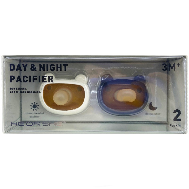 پستانک هی ار شی مدل خرس بسته 2 عددی