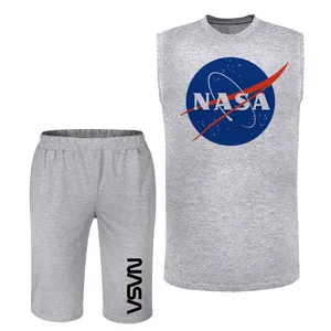 ست تاپ و شلوارک مردانه مدل ناسا کد BA41 T