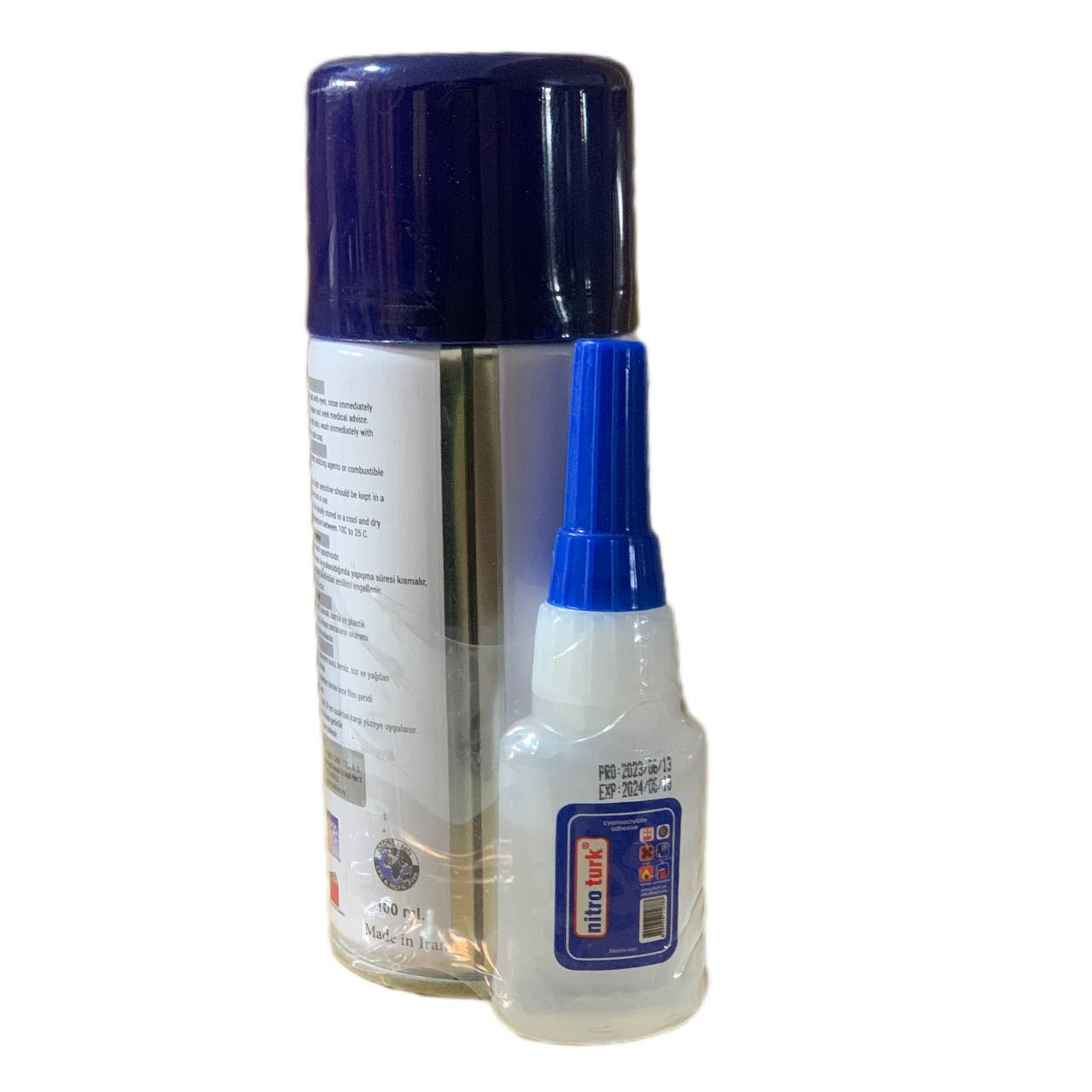 چسب 123 نیترو ترک مدل activator حجم 100 میلی لیتر