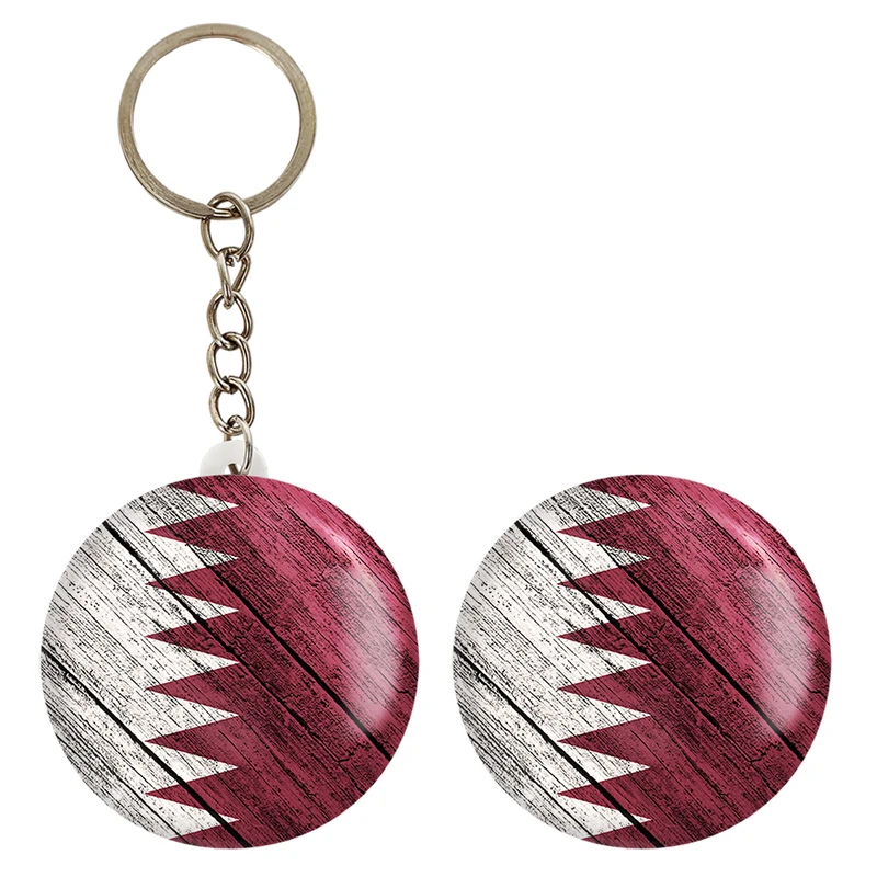 پیکسل خندالو مدل پرچم قطر کد 20439 به همراه جاکلیدی