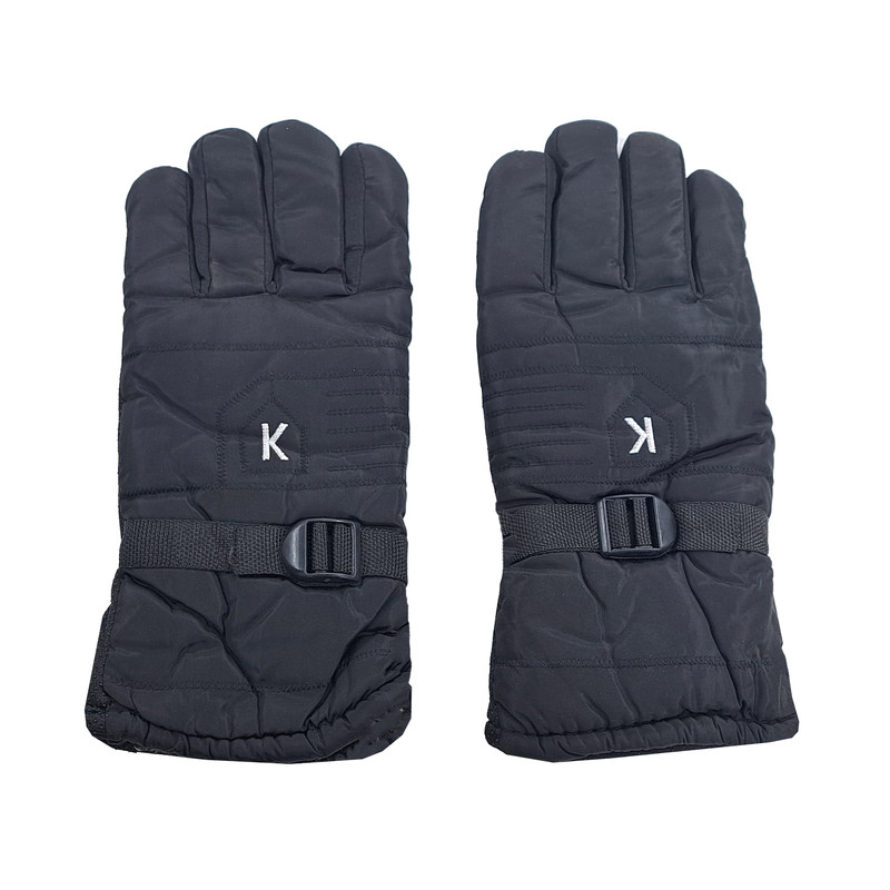 دستکش موتورسواری مدل شمعی طرح K کد 1027