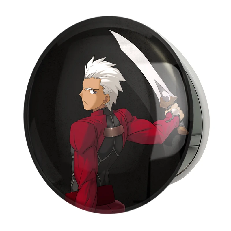 آینه جیبی خندالو طرح آرچر انیمه فیت استی نایت Fate Stay Night مدل تاشو کد 22817 