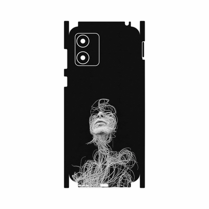 برچسب پوششی ماهوت مدل Strings Digital Art 2-FullSkin مناسب برای گوشی موبایل موتورولا Moto E13