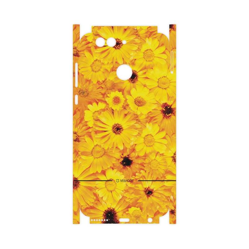 برچسب پوششی ماهوت مدل Yellow-Flower-FullSkin مناسب برای گوشی موبایل هوآوی Nova 2 Plus