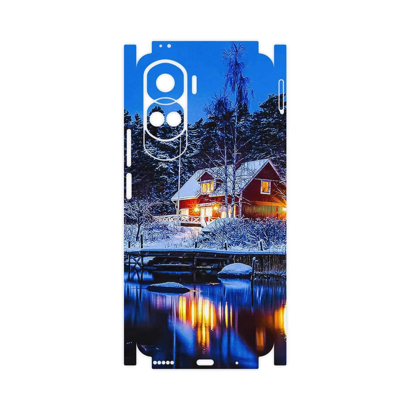 برچسب پوششی ماهوت مدل Winter Season-FullSkin مناسب برای گوشی موبایل آنر 90 Lite