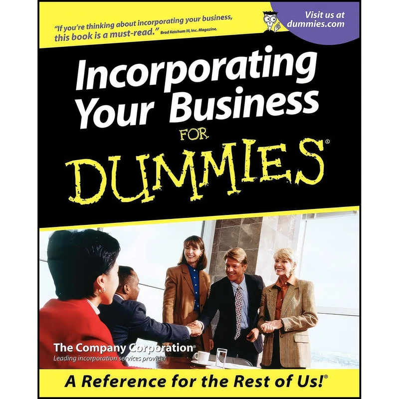 کتاب Incorporating Your Business For Dummies اثر Carl R. J. Sniffen انتشارات For Dummies