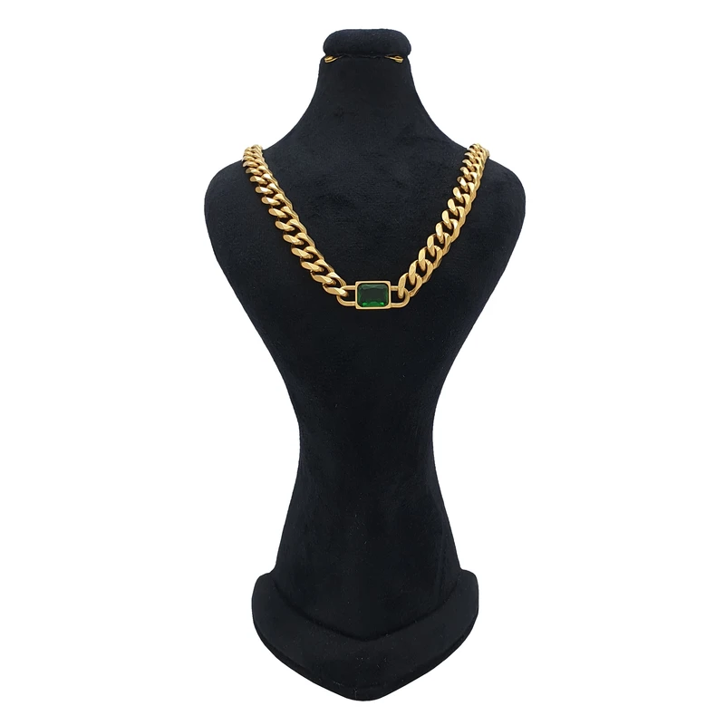 گردنبند زنانه سیکس مدل یاقوت