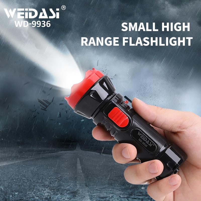 چراغ قوه دستی ویداسی مدل wd-9936 بسته دو عددی