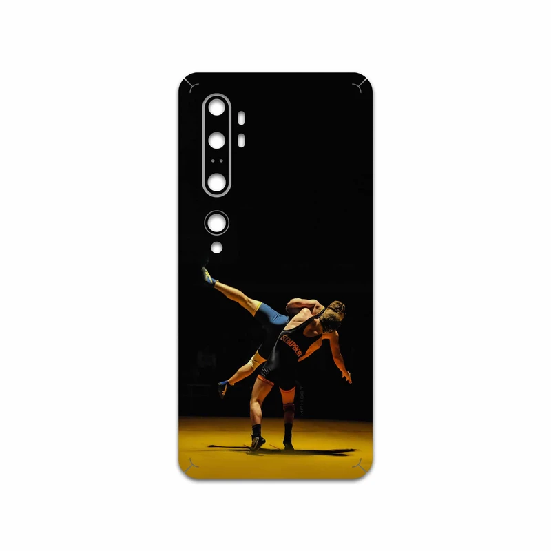 برچسب پوششی ماهوت مدل Wrestling مناسب برای گوشی موبایل شیائومی Mi Note 10 Pro