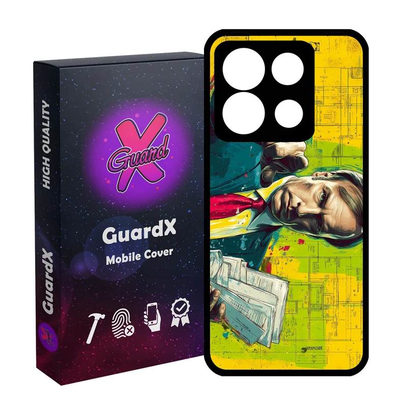کاور گارد ایکس طرح Saul Goodman مدل 11074 مناسب برای گوشی موبایل شیائومی Poco X6 5G / Note 13 Pro 5G